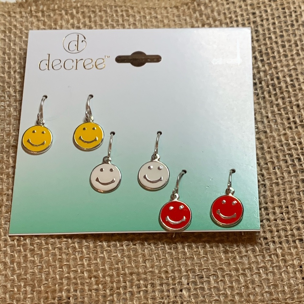 ✨NEW✨ 3 pairs of Decree Earrings